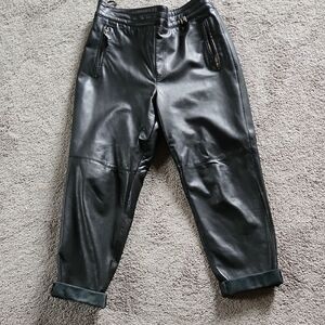 Karl Lagerfeld Black Straight Leg Pants